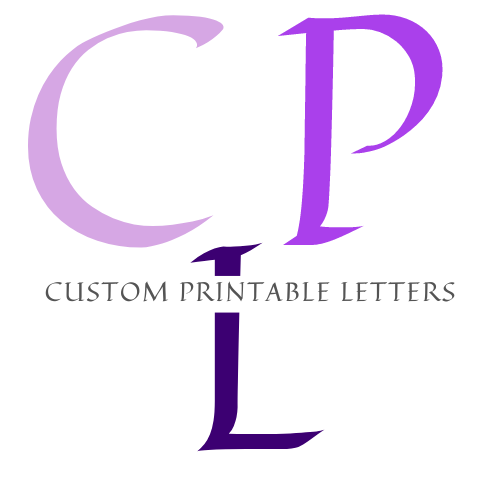 CustomPrintableLetters